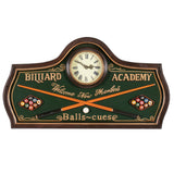 RAM Game Room “Billiard Academy” Clock