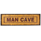 RAM Game Room 48" W “Man Cave” w/ Lights Metal Wall Art Sign