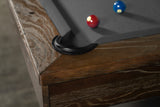Nixon Rocky 8' Slate Pool Table in Brownwash Finish w/ Dining Top Option