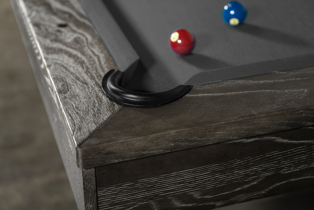 Nixon Rocky 7' Slate Pool Table in Charcoal Finish w/ Dining Top Option
