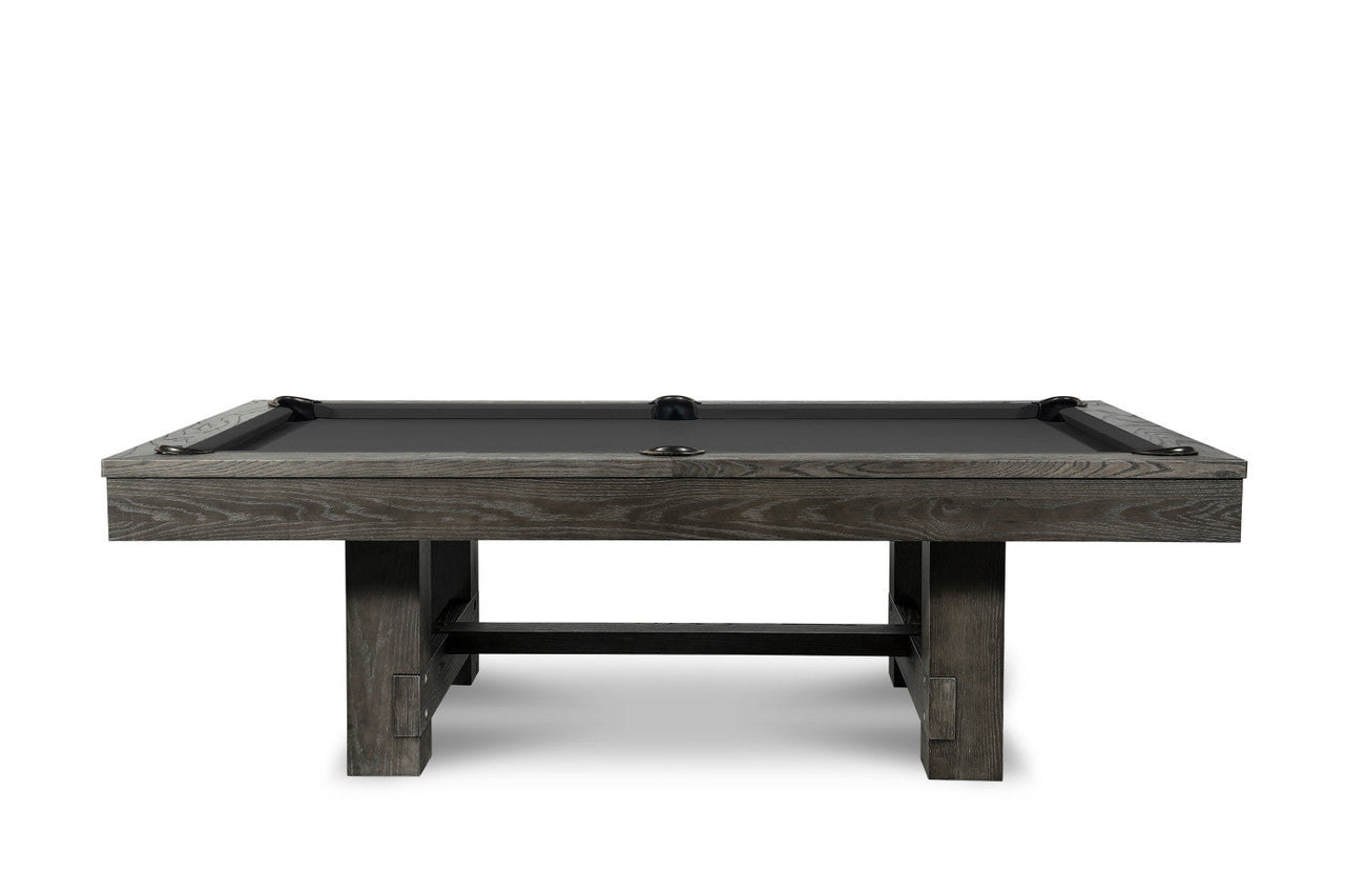 Nixon Rocky 7' Slate Pool Table in Charcoal Finish w/ Dining Top Option