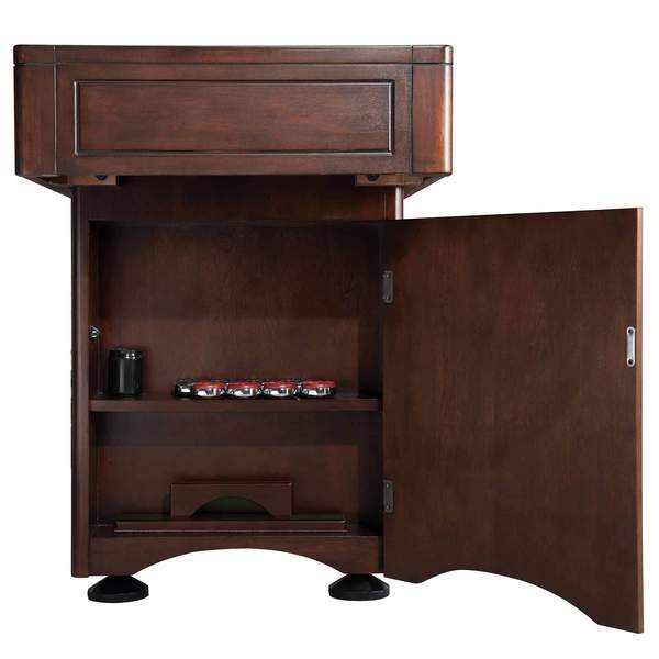 Carmelli Austin 9' Shuffleboard Table in Mahogany Finish