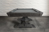 Nixon Birdy 8' Slate Pool Table in Grayson Grey Finish w/ Dining Top Option