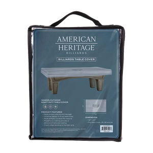 American Heritage Indoor/Outdoor Protective Pool Table Cover